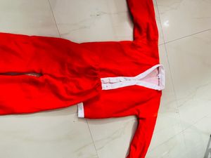 Girls Santa Dress Set