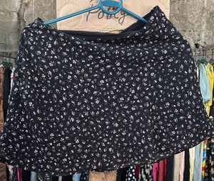 Floral Mini Skirt