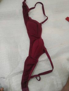 Burgundy Everyday Bra