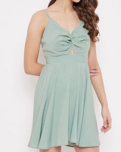 Cute Knotted Back Dress