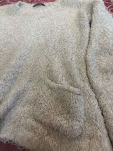 White Fur Sweater