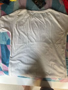 White Graphic Tee