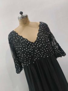 Elegant Black Evening Gown