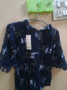 Stylish Navy Blue Top