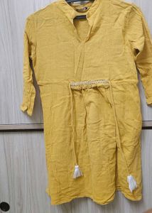 Yellow Tunic Dress
