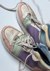 Colorful 8 size High-Top Sneakers