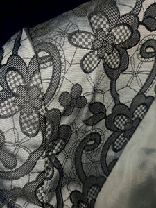Gray Partywear Crop Jacket