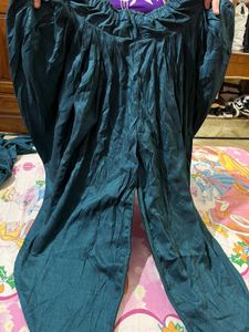 Green Dhoti Kurta Suit For women