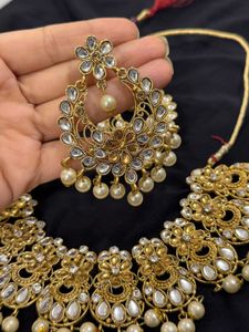 SALE‼️Kundan Jewellery Set / Earrings & Necklace