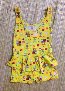 Cute Yellow Swimsuit