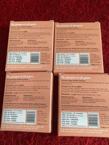 Plush Super Dotted Condom 4 Pack