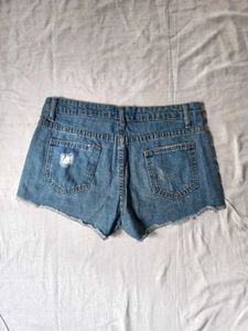 Pearl Denim Shorts