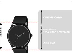 Stylish Black Dial Quartz Watch