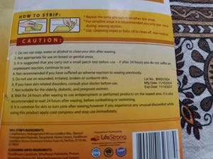 Megan Body wax strips (Thailand)