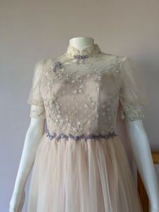 Elegant cheongsam gown