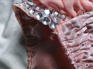 One Shoulder Pink Formal Party Prom Dress