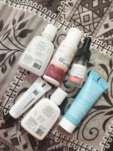 Skincare Bundle: Cetaphil, Mamaearth, Dot &amp; Key,