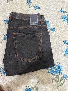 Dark Grey Denim Jeans