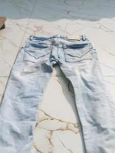 Light Wash Denim Jeans
