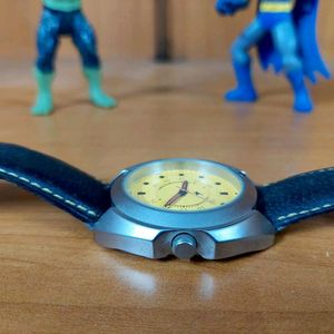 Fastrack Yellow Dial Men's Watch