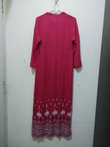 Avaasa Hot Pink Fuschia hi low Kurta