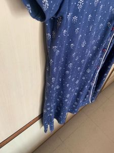 Sweet Dreams Navy Printed Shirt Pyjama Set