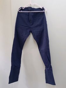 Derby Navy Blue Semi Formal Men&#39;s Trousers