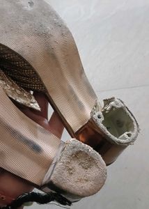 Cute White Bow Sandals