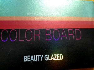 Beauty Glazed Color Board