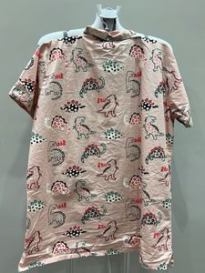 Dinosaur Print Shorts Set
