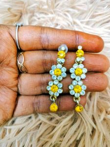 Boho Leaf Dangle Earrings
