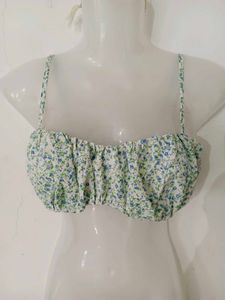 FLORAL BIKINI TOP