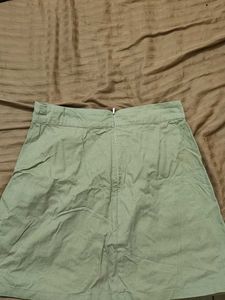 Stylish Pastel Green Skirt