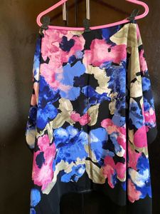 Floral Print Ethnic/ Beachy top