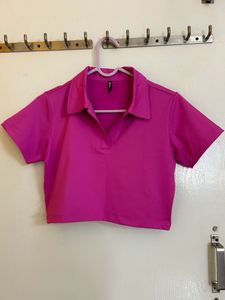 Cropped Polo Top