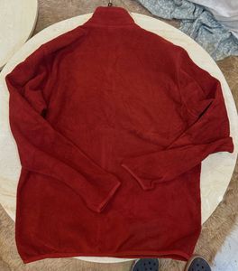 uniqlo Red Full Zip Jacket