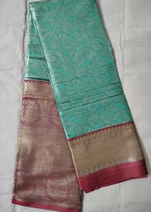 Padmavati NX Green Kanjivaram Saree