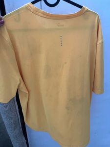 Bright Yellow Xl Puma Tshirt