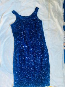 Blue Shiny Party Dress💙