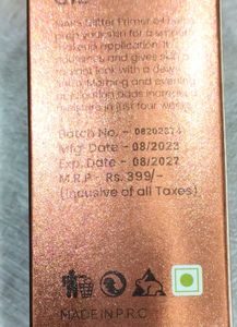 Mars Gillters Primer Oil