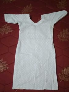 Chikankari Kurti For Kids