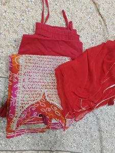 Bandhani Print Kurta