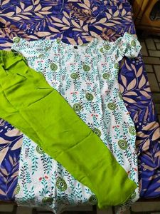 Floral Kurti And Plazzo Set