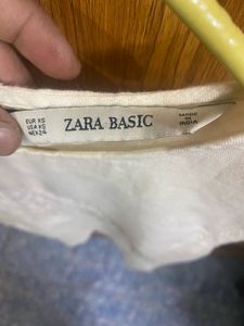 Zara Button Back Top