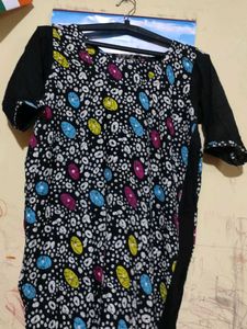 Colorful Batik Print Suit Set