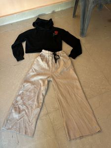 Cute Outfit Set - Top &amp; Pants