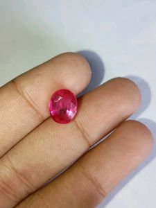 Rare Pink Ruby Stone Manik