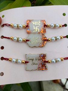 Rakhi Set for Brother| Handmade Personalized Name