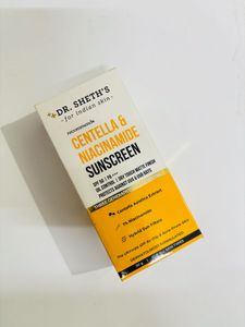 Dr Sheths Centella And niacinamide Sunscreen