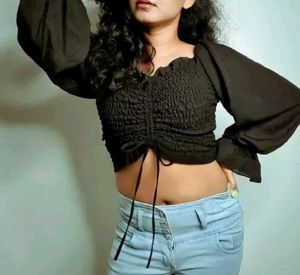 Black Crop Top